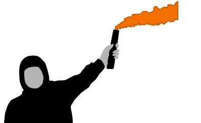 Orange røg